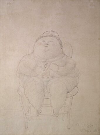 pintura A Gorgy de Fernando Botero