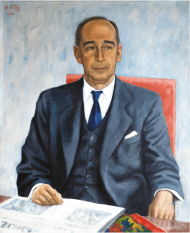 Retrato de Pedro Vásquez Uribe de Eladio Vélez