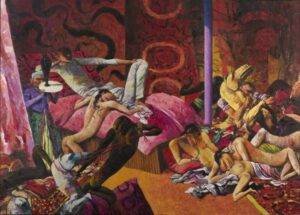 pintura La muerte de Sardanápalo de Germán Londoño